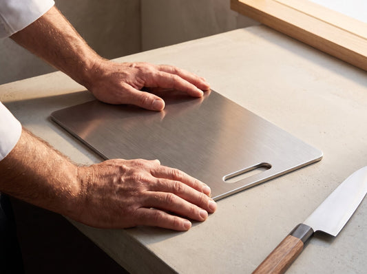Pure titanium (TA1) cutting board — Perfect Titanium